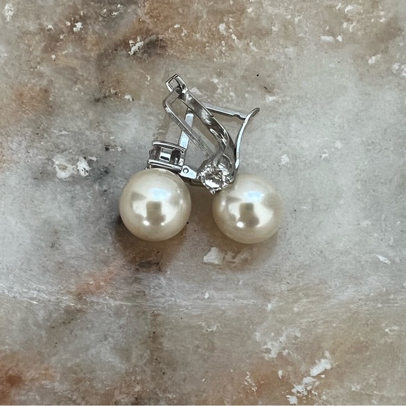 Other - Sterling silver & Pearl earrings
